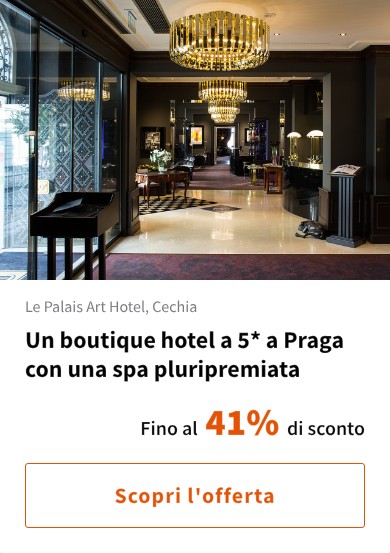 Un boutique hotel a 5* a Praga con una spa pluripremiata