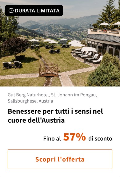 Benessere per tutti i sensi nel cuore dell'Austria