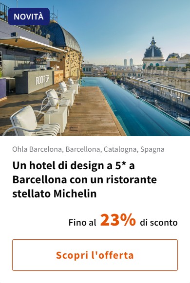 Un hotel di design a 5* a Barcellona con un ristorante stellato Michelin