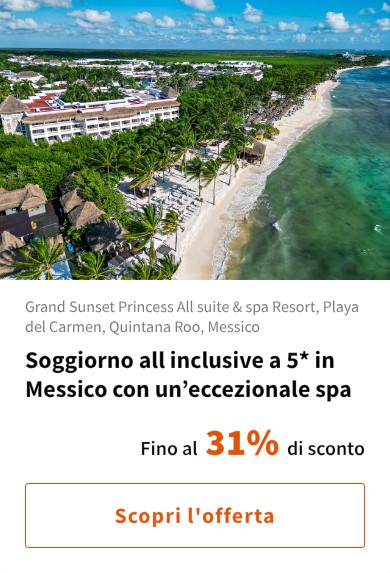 Soggiorno all inclusive a 5* in Messico con un%27eccezionale spa