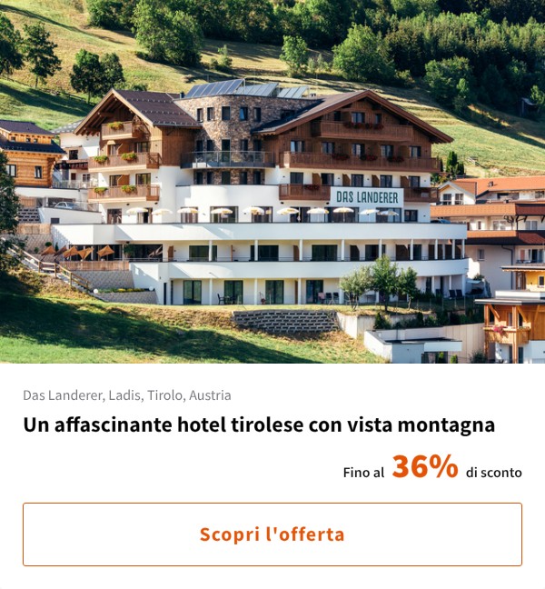 Un affascinante hotel tirolese con vista montagna