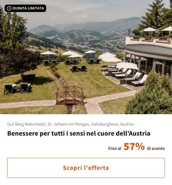 Benessere per tutti i sensi nel cuore dell'Austria