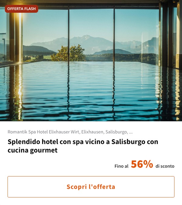 Splendido hotel con spa vicino a Salisburgo con cucina gourmet