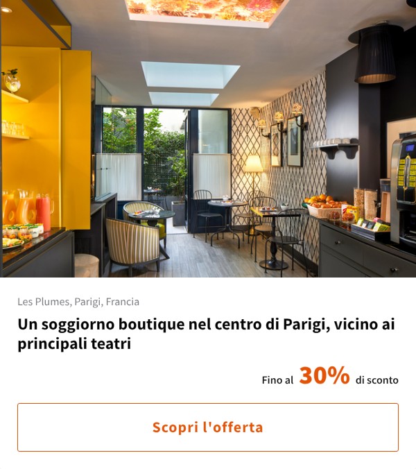 Un soggiorno boutique nel centro di Parigi, vicino ai principali teatri