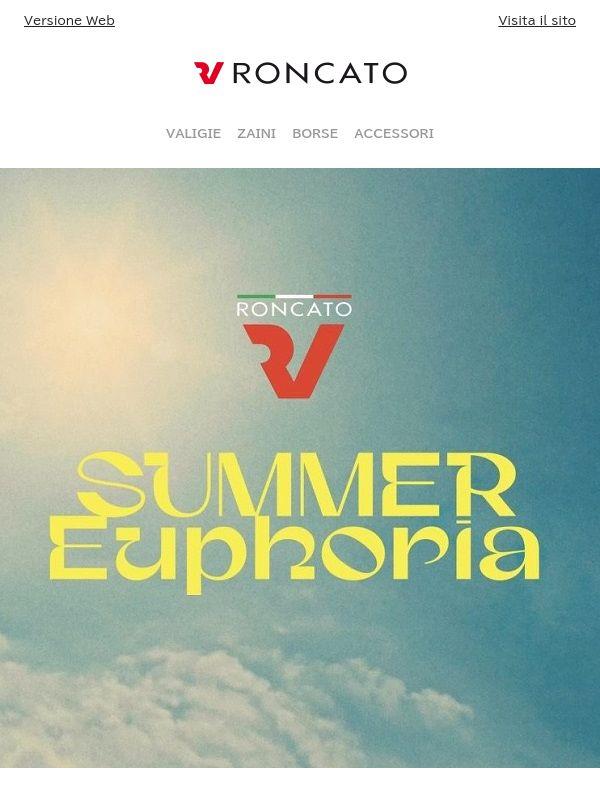 L'estate ti aspetta. Parti con Valigeria Roncato ☀️