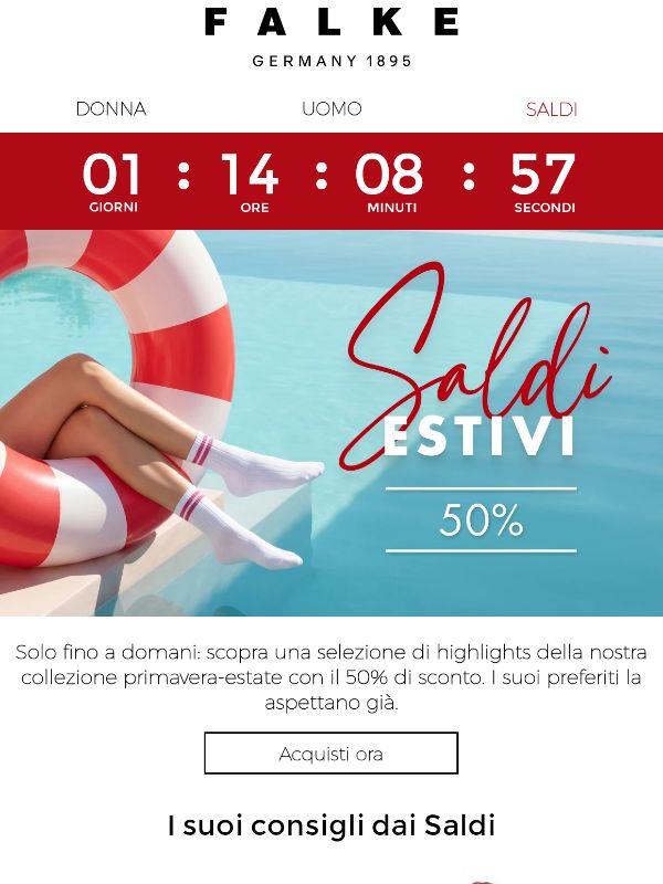 Ultima occasione: 50% di sconto su articoli selezionati!