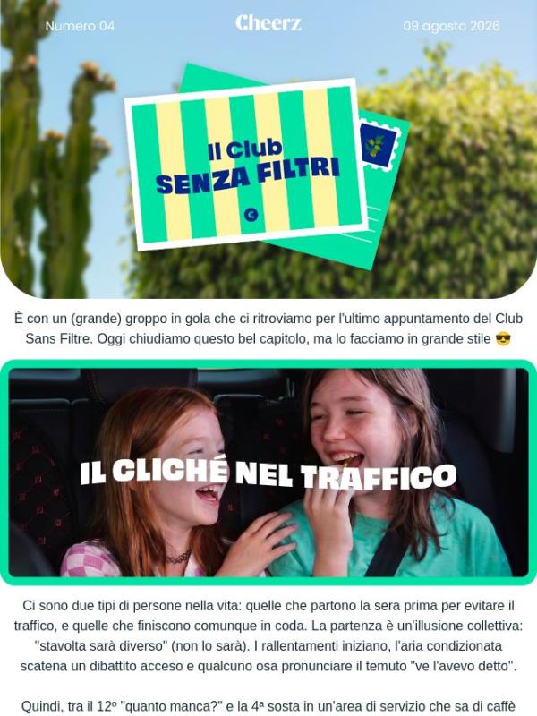 Ci mancherete 😢