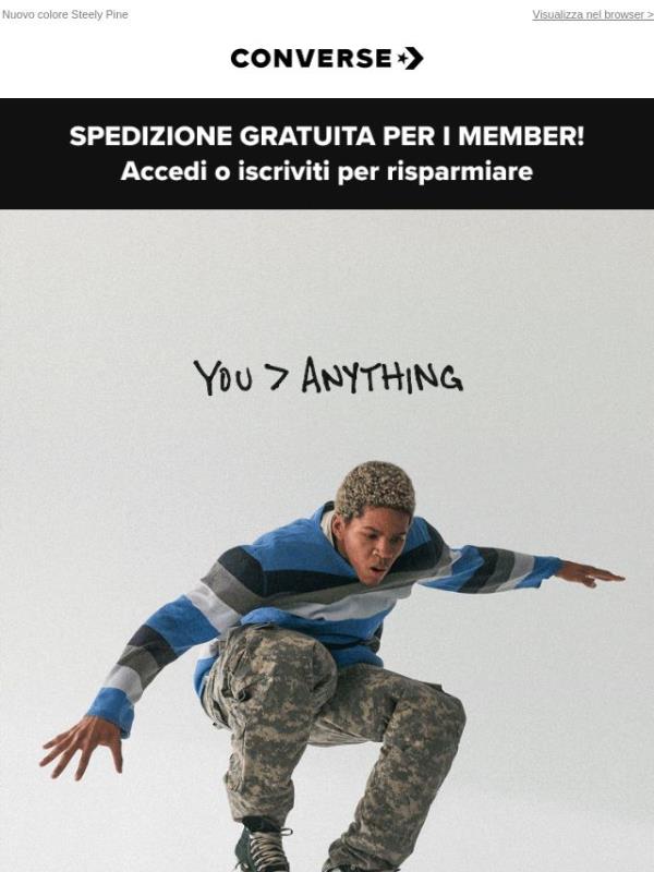 Le Chuck verdi non sono mai state così cool.