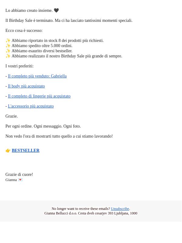 Cosa è successo davvero?