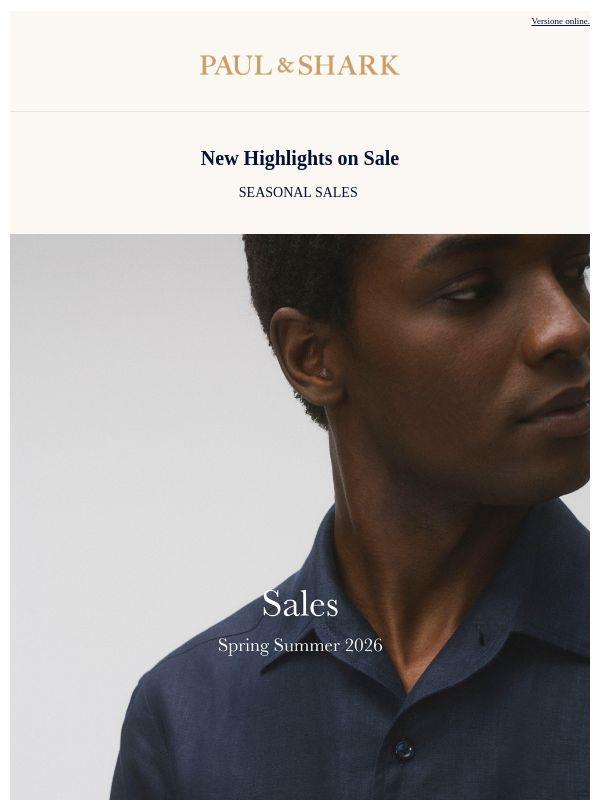 New Highlights on Sale