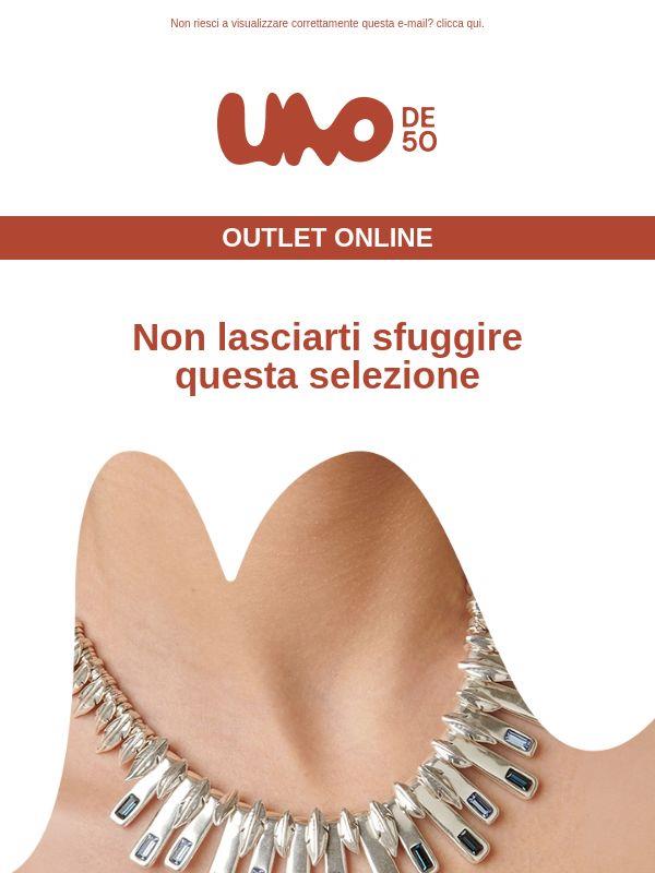 Fino al -50% nell’Outlet