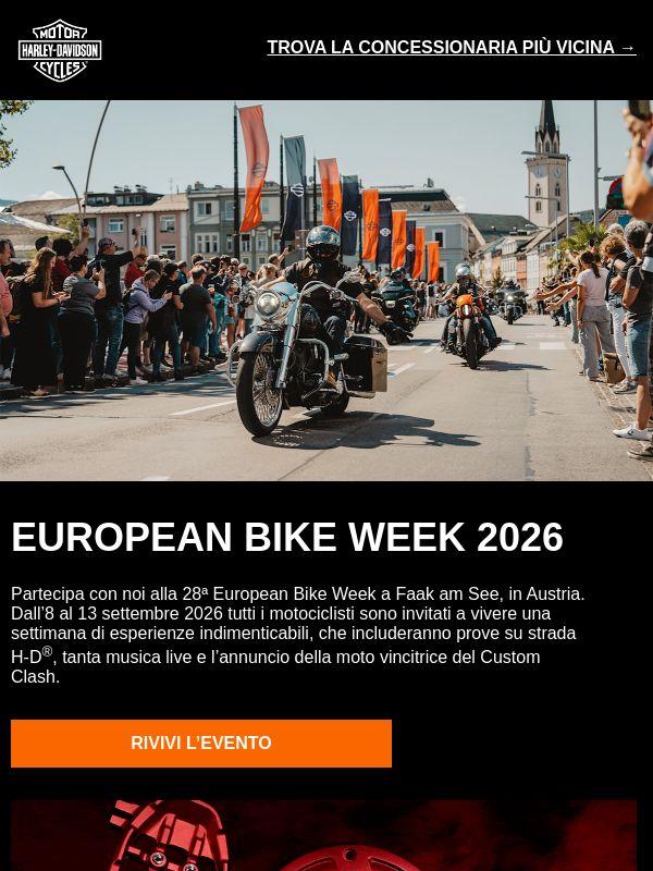 L’European Bike Week sta tornando