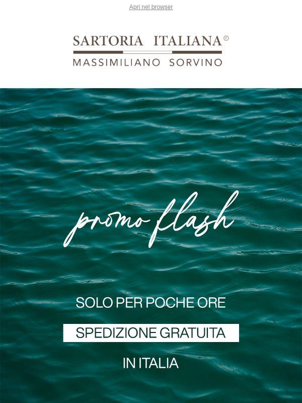 Ultime ore di spedizione gratuita. Non lasciartele sfuggire.