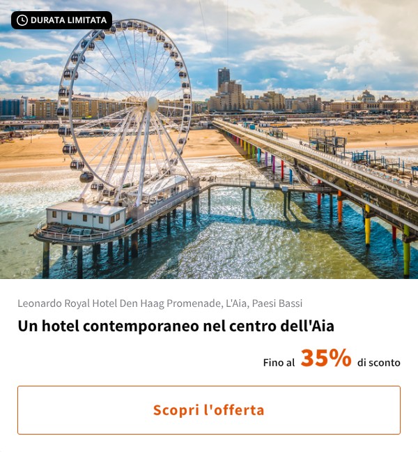 Un hotel contemporaneo nel centro dell'Aia