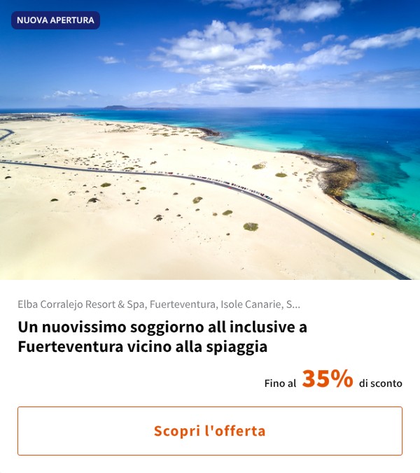 Un nuovissimo soggiorno all inclusive a Fuerteventura vicino alla spiaggia
