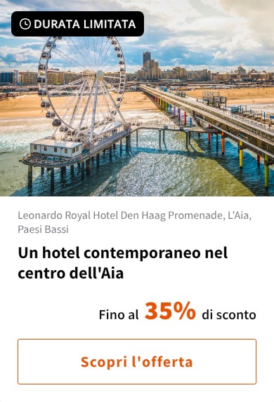 Un hotel contemporaneo nel centro dell'Aia