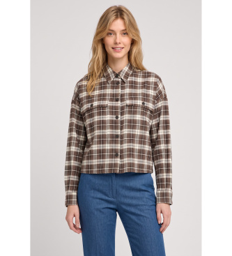 Camicia Wkdberlina marrone