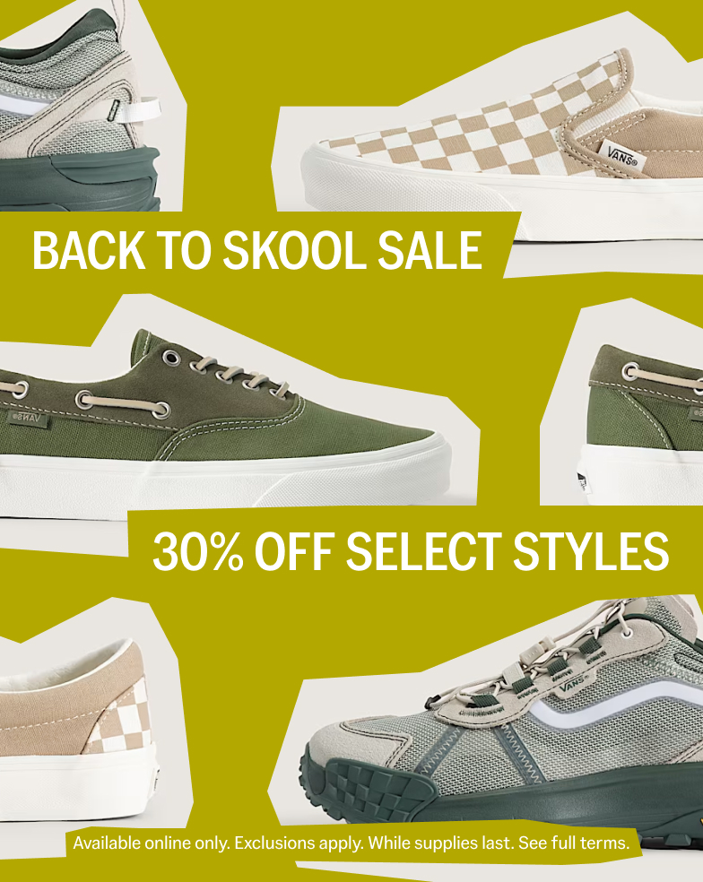Back to Skool Sale | 30% off Select Styles