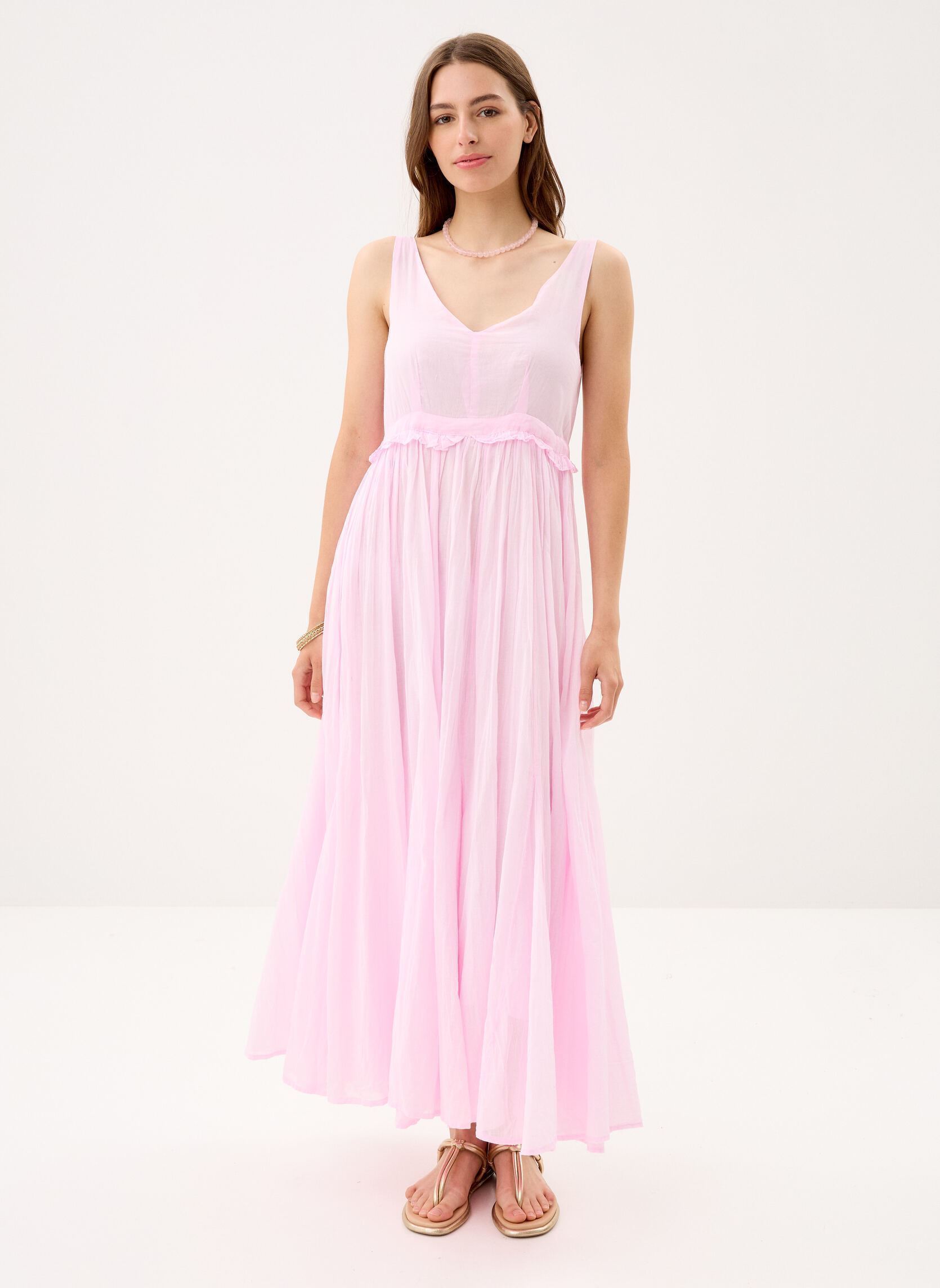 Stella Forest Robes Longues 301 . Robe Maxi Bretelles Gaia donne rosa