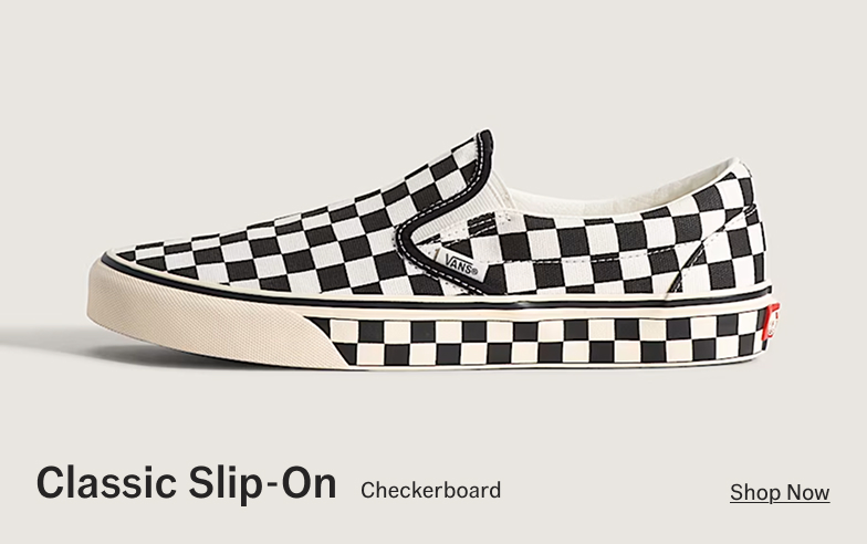 Classic Slip-On Checkerboard Shoe