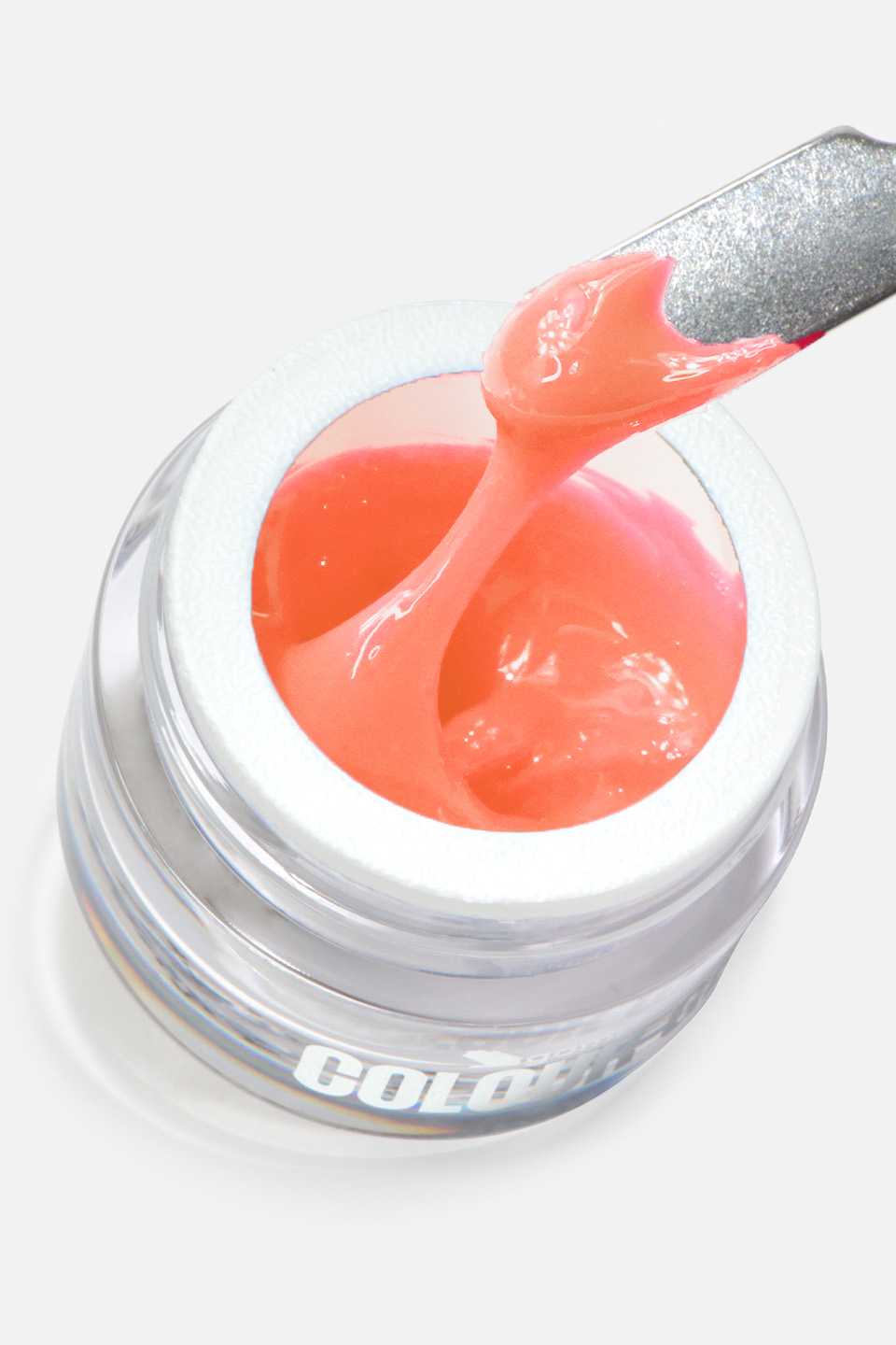 Image of Gel UV colorato salmone fluo Babà 5 g