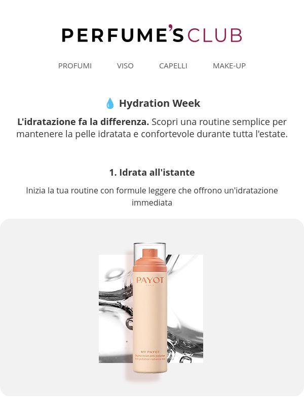 💧 Scopri l'idratazione di cui la tua pelle ha bisogno