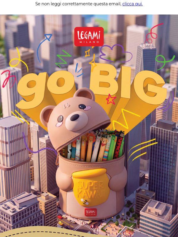 Dream Big. Anche sulla scrivania. 🧸✏️