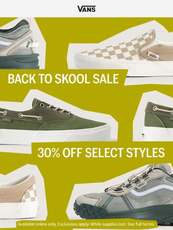 Get 30% off easy-on shoes