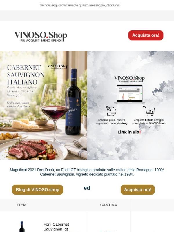 🍷 VINOSO | Magnificat 2021 Drei Donà: un Forlì IGT biologico prodotto sulle colline della Romagna