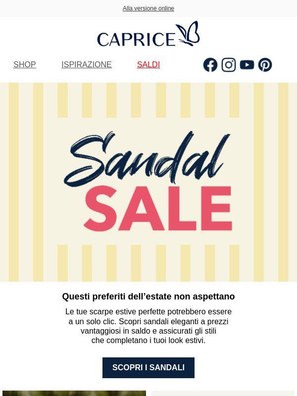 ☀️ Amore estivo a un prezzo speciale: sandali in saldo