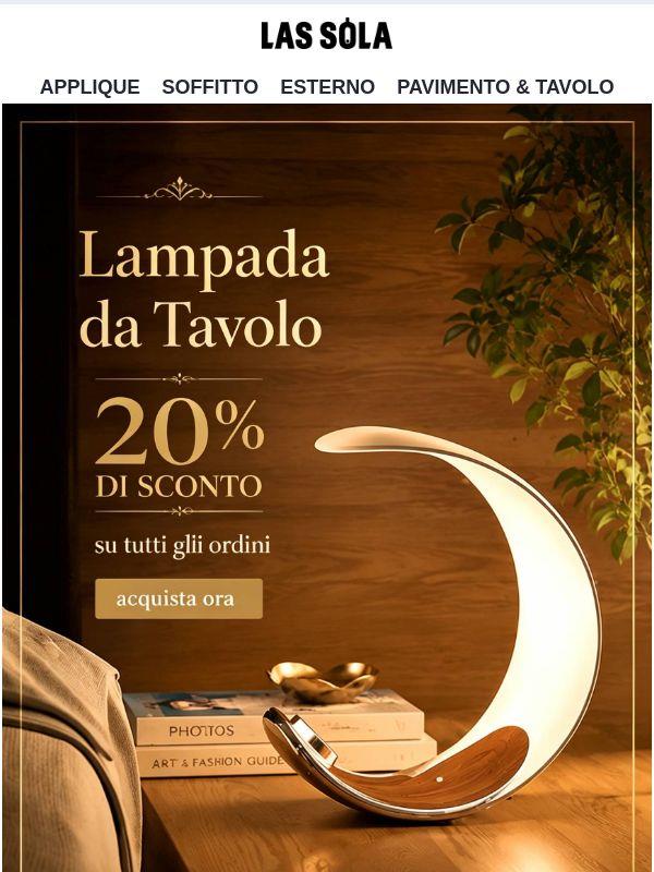 🛋️ Illumina il Tuo Comodino — Le Lampade da Tavolo Statement Sono Arrivate! 💡