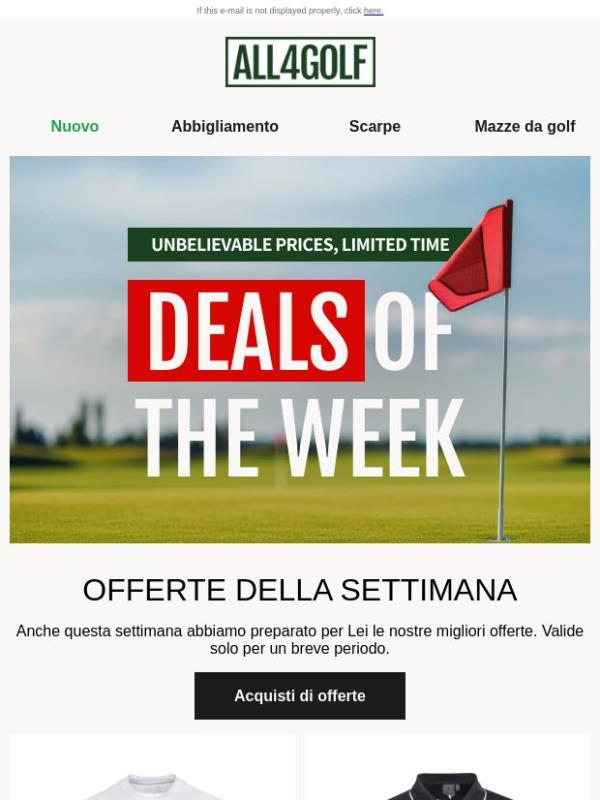 Le nuove offerte della settimana sono arrivate