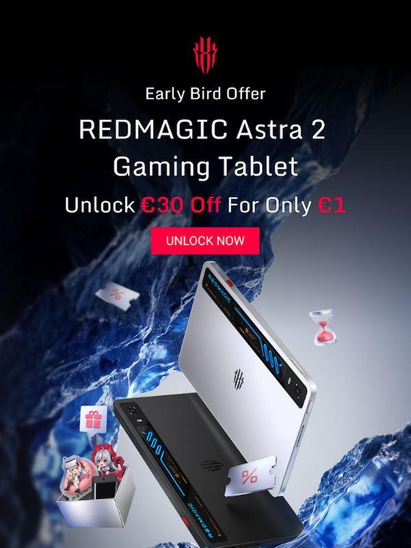 🔥 The REDMAGIC Astra 2 Gaming Tablet Early Bird deal just landed.