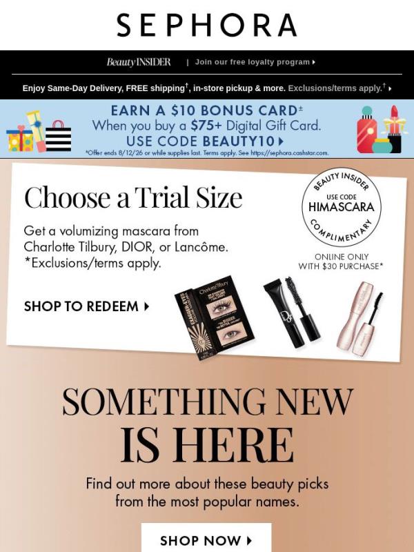 Time for something new 🛍️