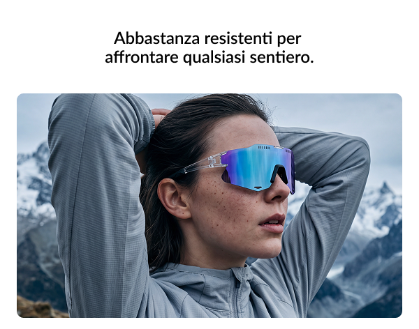 Occhiali da sole da trekking