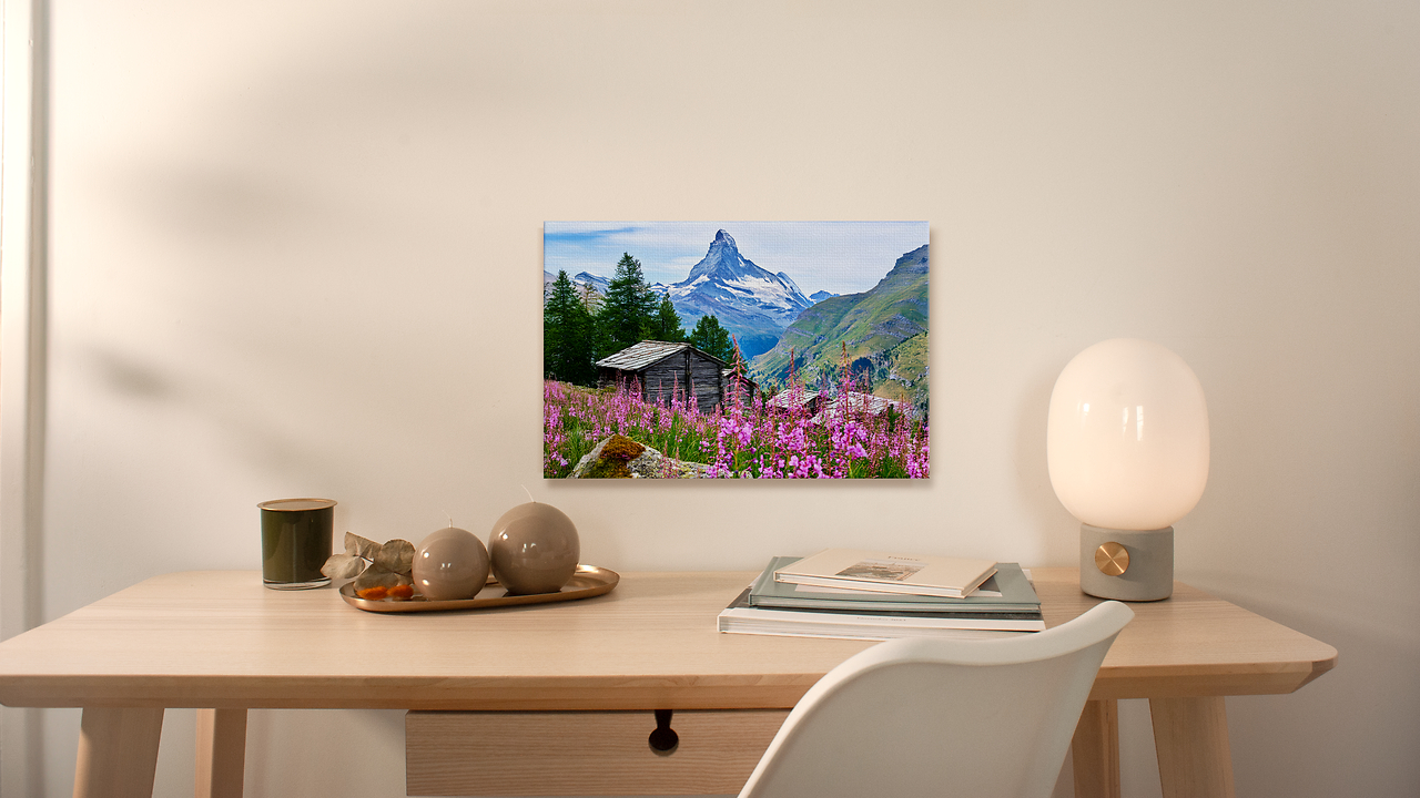 Foto su tela con foto di panorama
