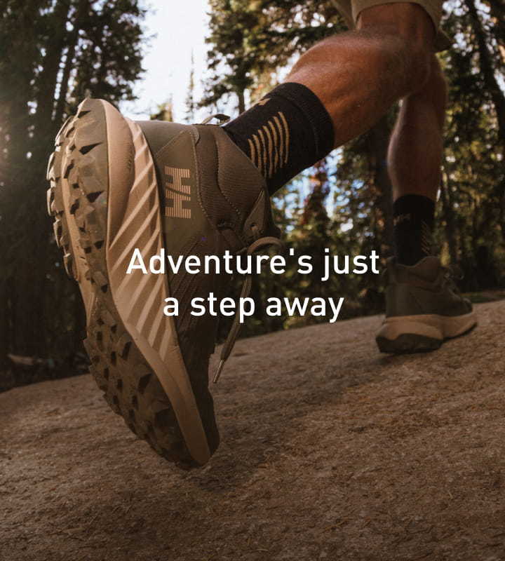 Adventure's just a step away