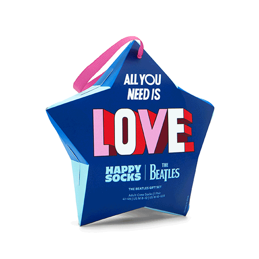 The Beatles 1-Pack Love Sock Gift Set