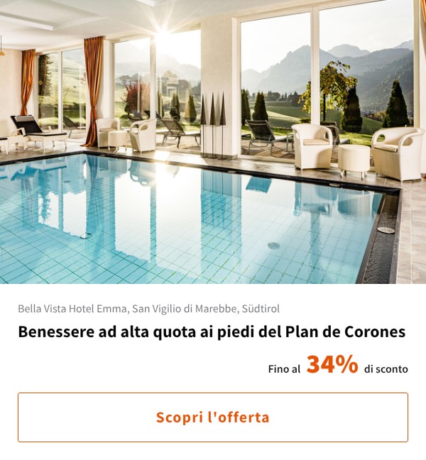 Benessere ad alta quota ai piedi del Plan de Corones