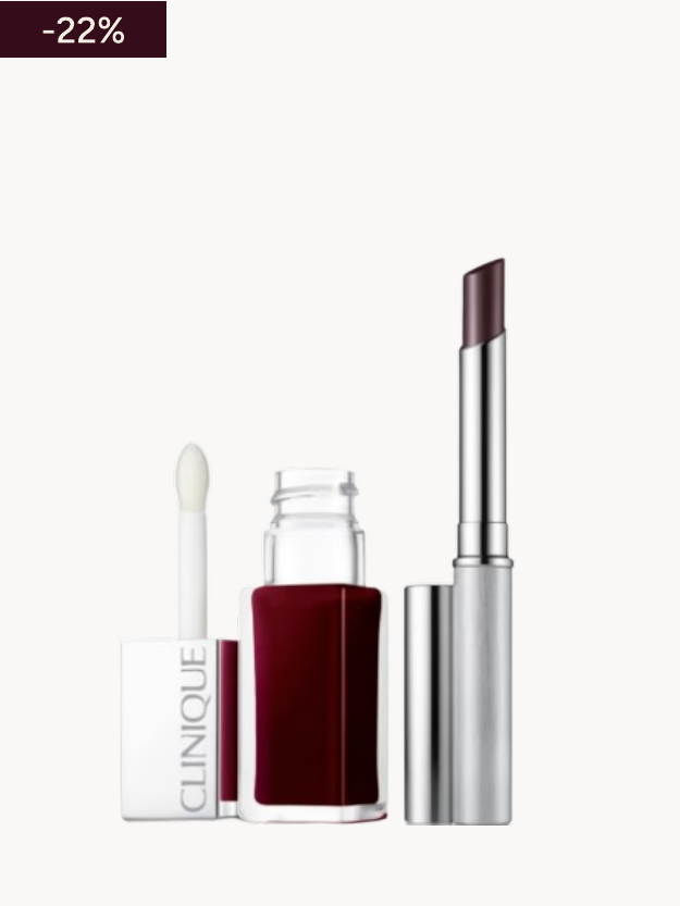 Clinique Limited-Edition Black Honey Almost Lipstick and Lip + Cheek Oil Duo