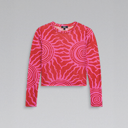 Ludlow Mesh Long Sleeve Top