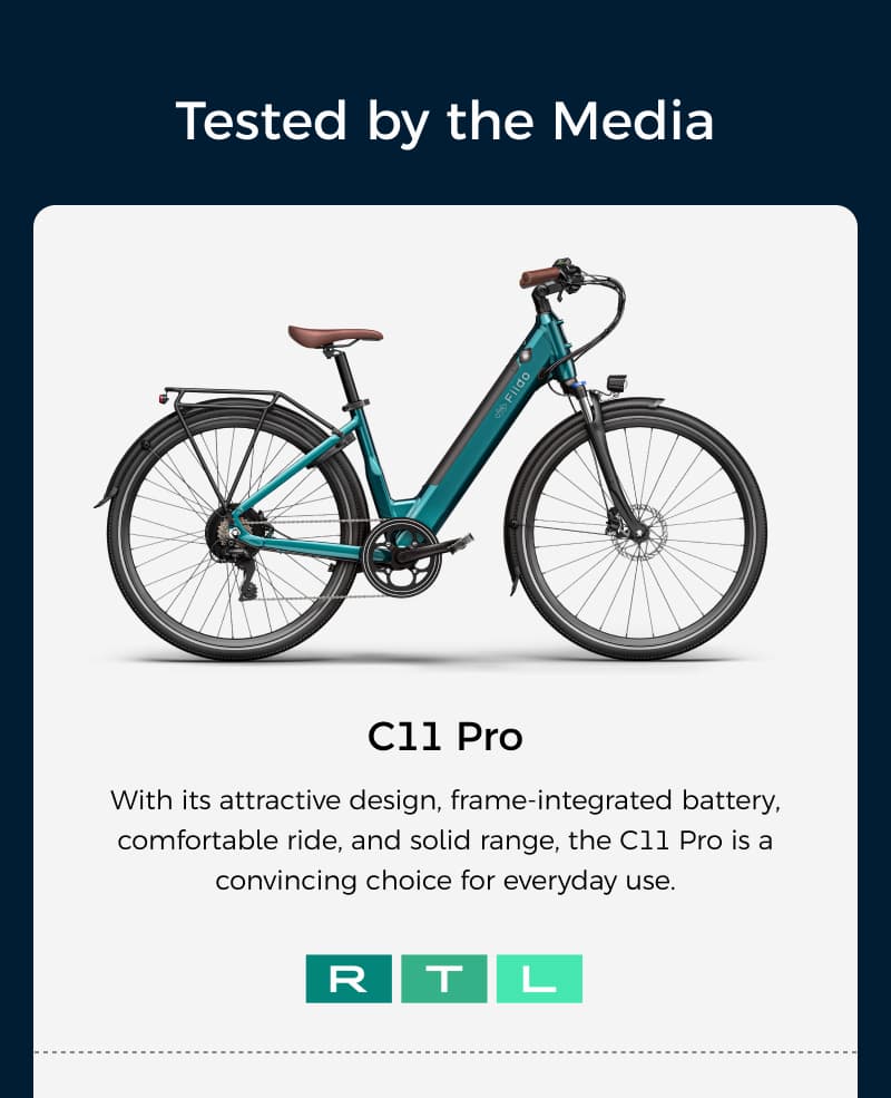 C11 Pro: With its attractive design, frame-integrated battery, comfortable ride, and solid range, the C11 Pro is a convincing choice for everyday use.