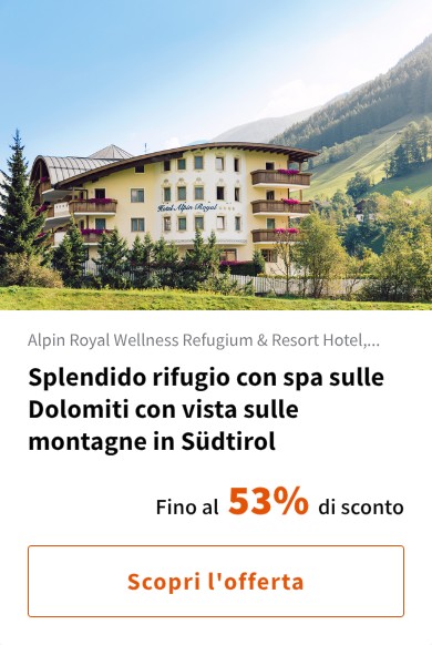 Splendido rifugio con spa sulle Dolomiti con vista sulle montagne in Südtirol