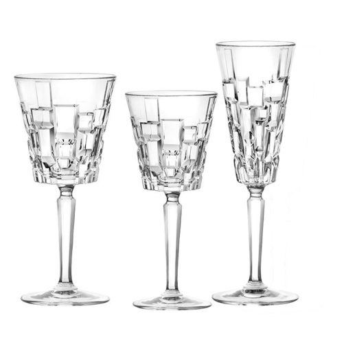 Etna Set Calici In Vetro Luxion - Set 18 Pz
