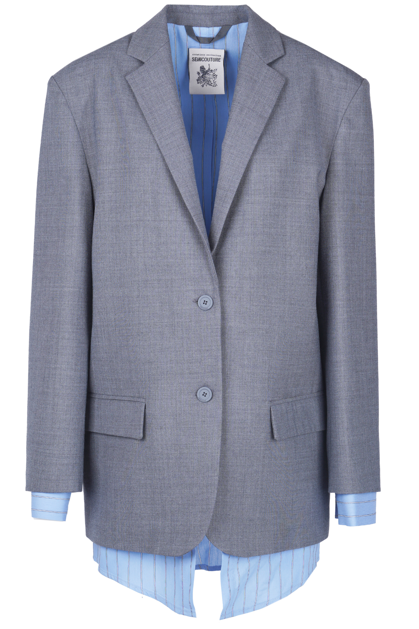 Semi Couture - Giacca - 480874 - Grigio - 42 / Grigio