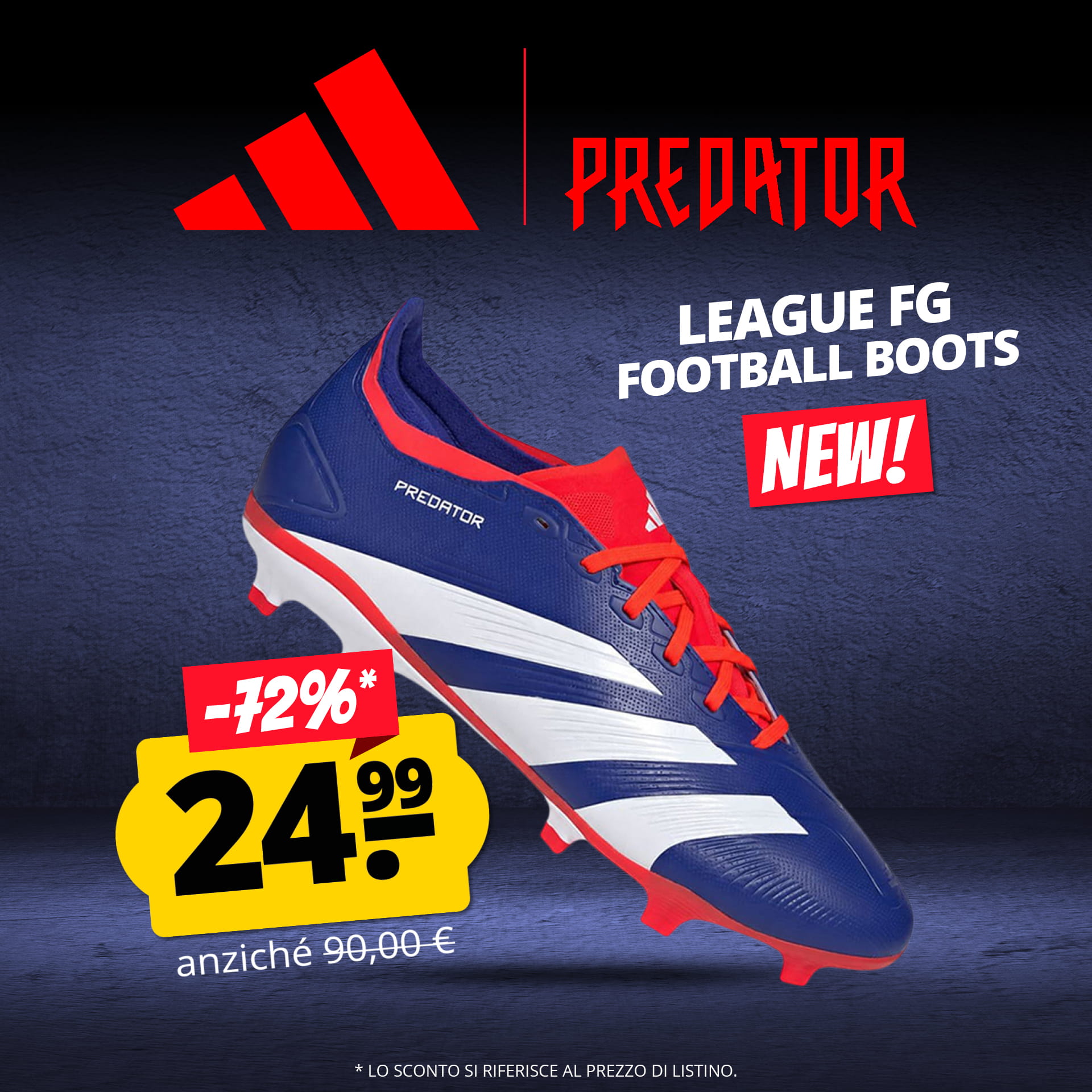 adidas predator league fg uomo scarpe da calcio