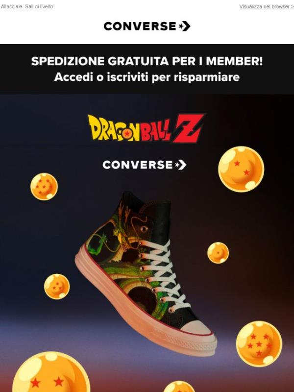 Sono arrivate le Chuck Dragon Ball Z