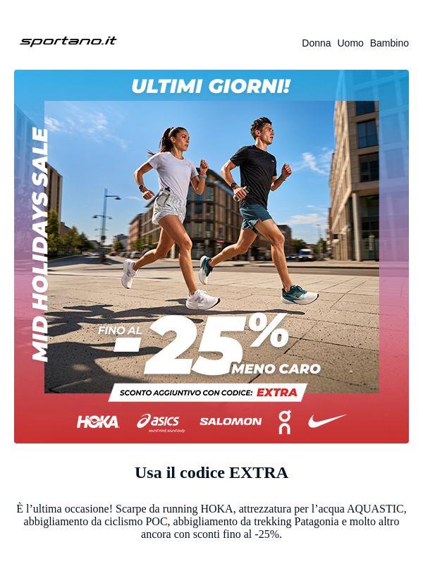 Ultime ore! Il codice EXTRA per il Mid Holidays Sale sta per scadere ⏳