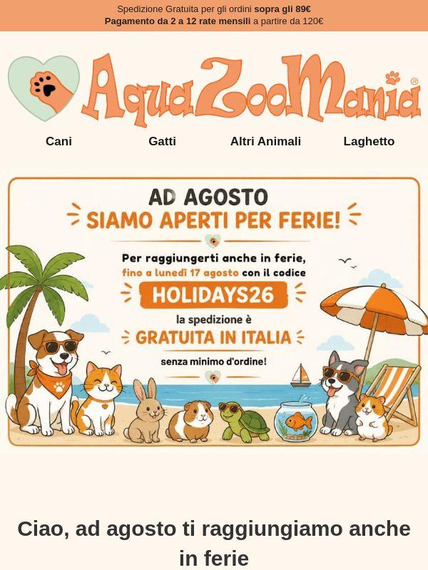🏖️ La spedizione gratuita continua... approfittane!