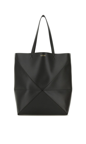 Puzzle Fold XL leather tote